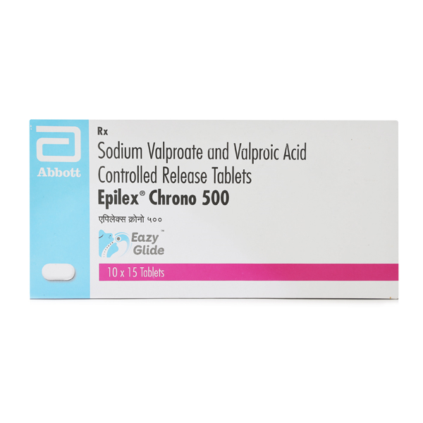 Epilex Chrono 500Mg Tab 15