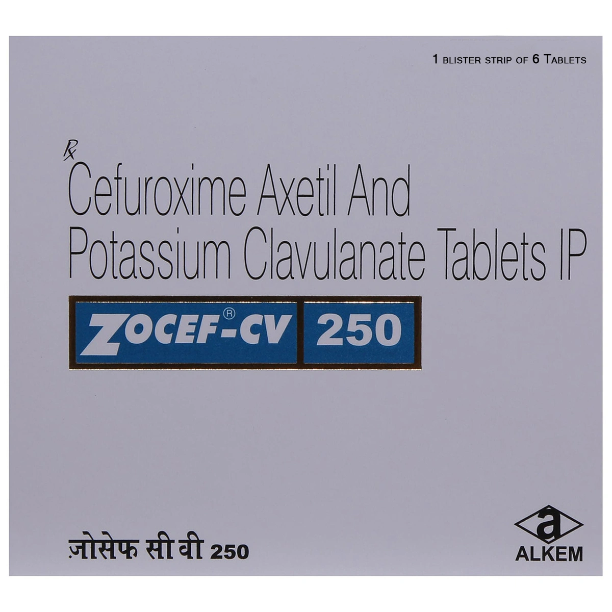 Zocef Cv 250Mg Tab